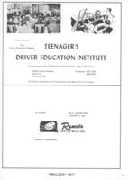 1971 Driver Education